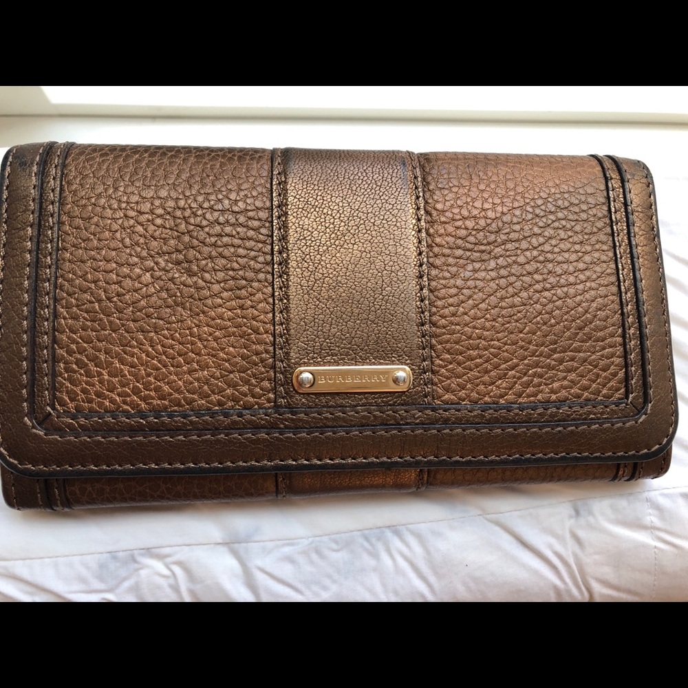 Burberry wallet - Gold - Picture 6 of 7